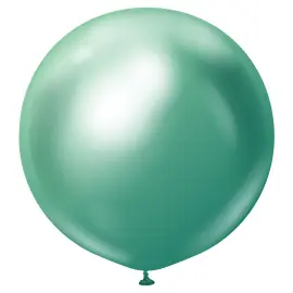 Vihreät Jätit Chrome Lateksiilmapallot Green 2 kpl