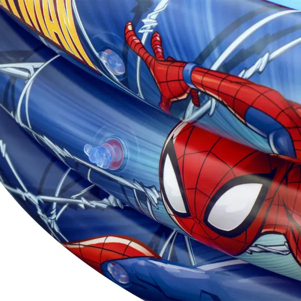 Puhallettava Lastenallas Pyöreä Spiderman