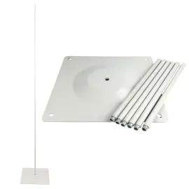 Ilmapallotorni Metallinen Valkoinen