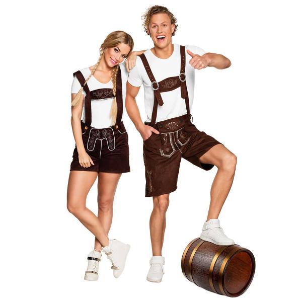 Lederhosen Oktoberfest Ruskea