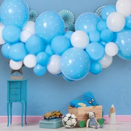 DIY Ilmapalloviirinauha Baby Sininen
