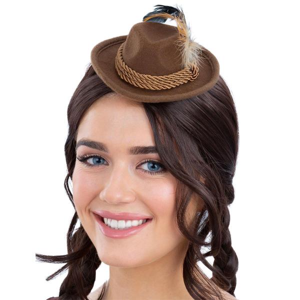 Mini Tirolilaishattu Baijerilainen Ruskea