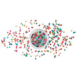 Kasvo- ja Vartaloglitter Monivärinen