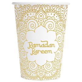 Ramadan Kareem Pahvimukit 21cl 8 kpl