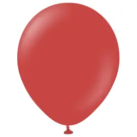 Premium Lateksiilmapallot Deep Red