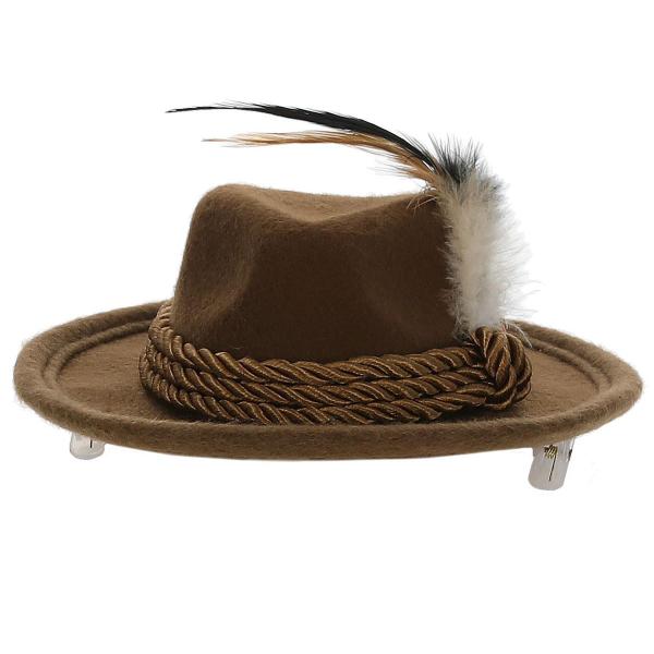 Mini Tirolilaishattu Baijerilainen Ruskea