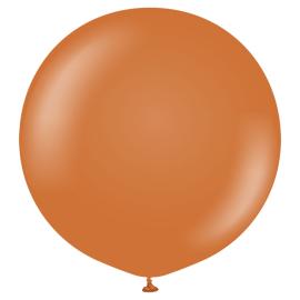 Vaaleanruskeat Jätit Lateksiilmapallot Caramel Brown 2 kpl