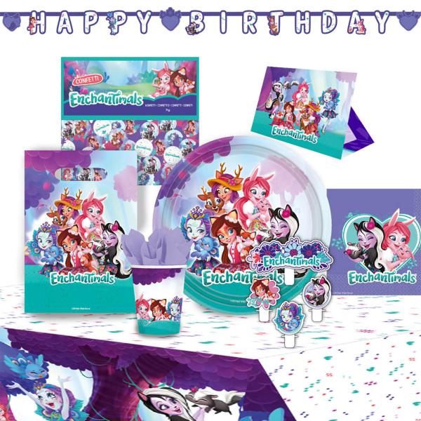 Enchantimals Synttäripakkaus Deluxe 8 hengelle