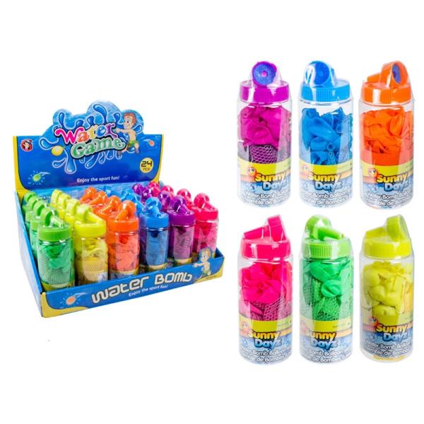 Yksivärisiä Vesi-ilmapalloja