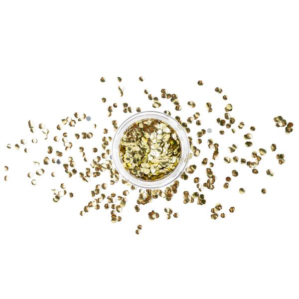 Kasvo- ja Vartaloglitter Kulta
