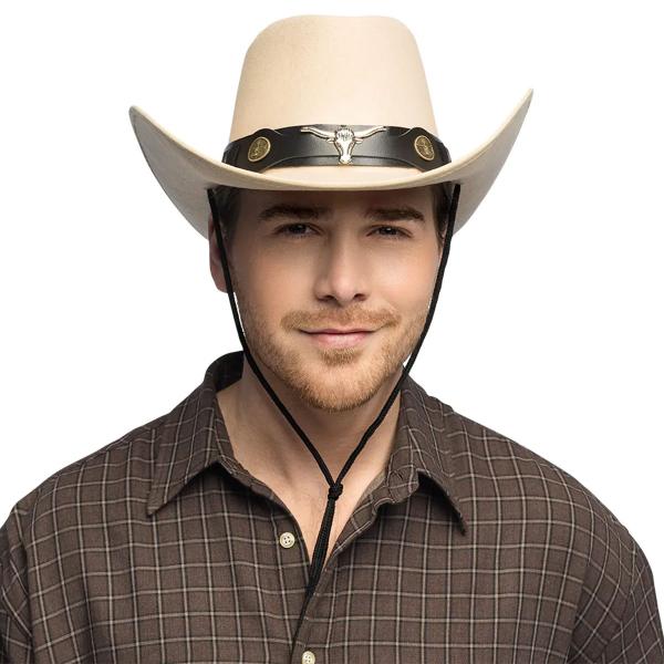 Cowboyhattu Häränpää Beige