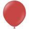 Premium Isot Lateksiilmapallot Deep Red