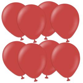 Premium Pienet Lateksiilmapallot Deep Red