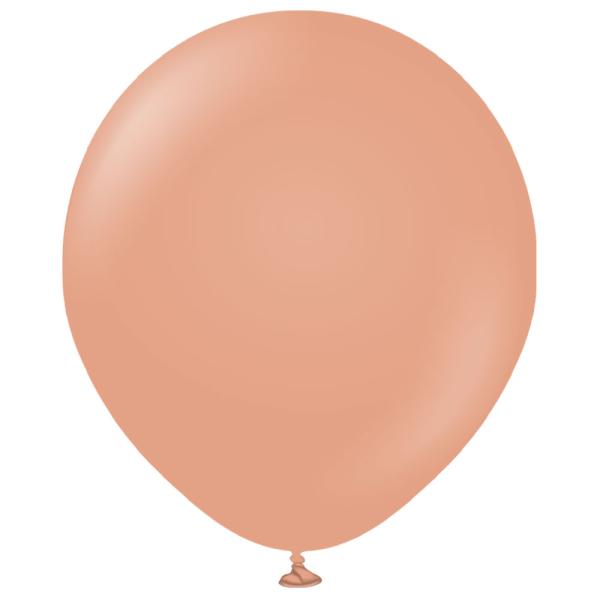 Premium Isot Lateksiilmapallot Clay Pink