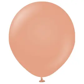 Premium Isot Lateksiilmapallot Clay Pink
