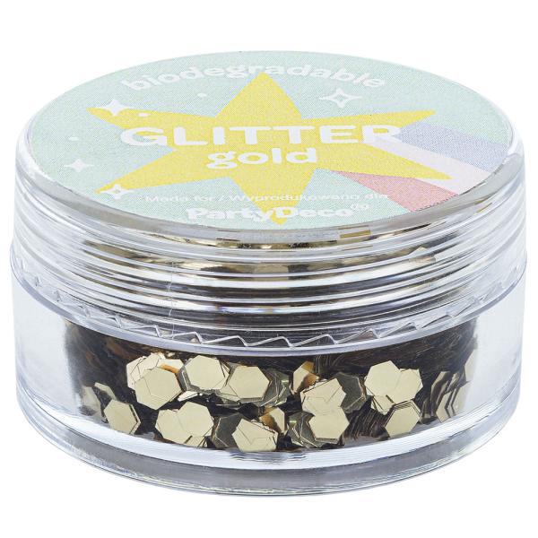Kasvo- ja Vartaloglitter Kulta