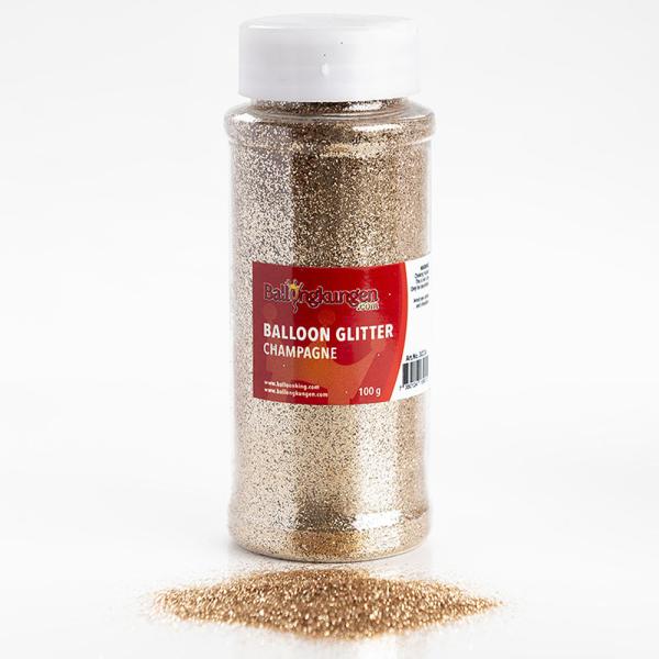 Ilmapalloglitter Samppanja
