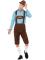 Oktoberfest Lederhosen Asu Sininen ja Ruskea