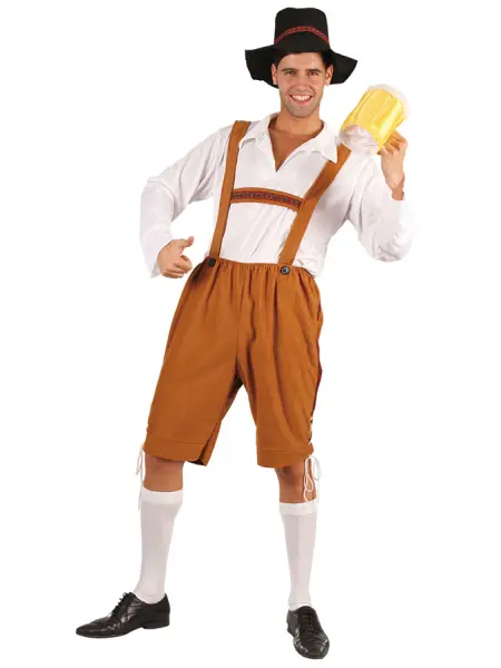 Oktoberfest-vaatteet Lederhosen