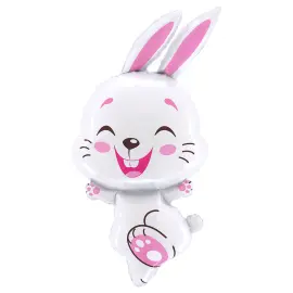 Folioilmapallo Valkoinen Kani