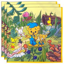 Kertakäyttöservetit Bamse Luonto 16-kpl