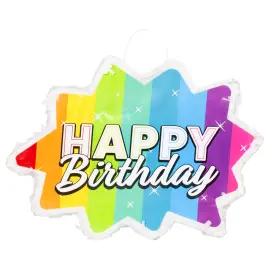 Pinjata Happy Birthday Monivärinen