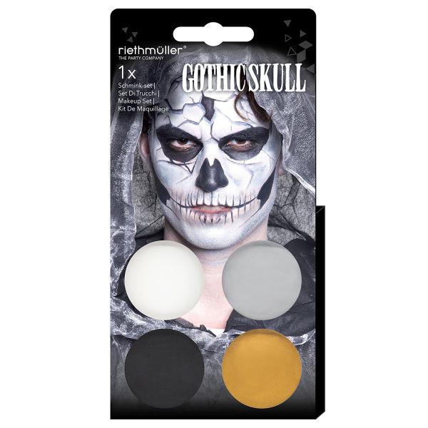 Goottilainen Pääkallo Meikkisetti