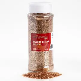 Ilmapalloglitter Ruusukulta