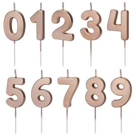 Ruusukulta Numerokynttilä 5