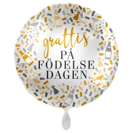 Grattis På Födelsedagen Ilmapallo Hello Birthday