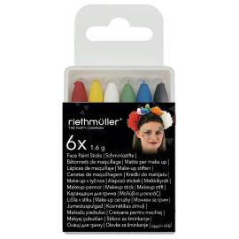 Halloween Kasvov&auml;rit 6-kpl