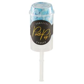Konfetti Push Pop Sininen & Minttu