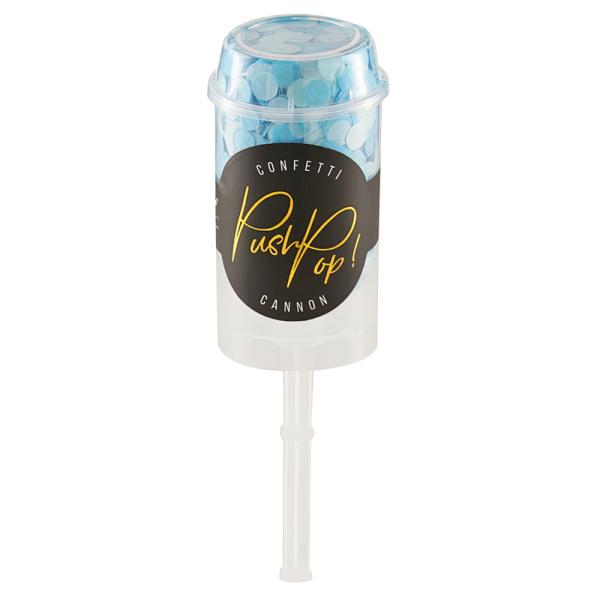 Konfetti Push Pop Sininen & Minttu