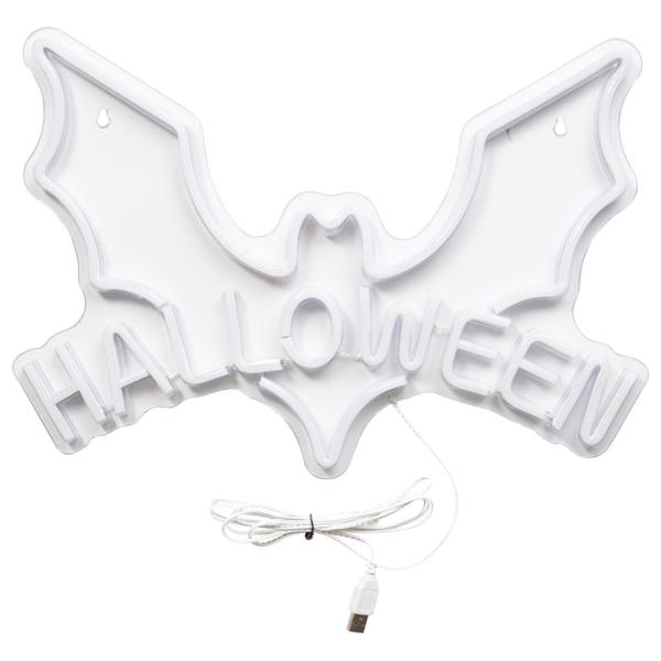 Lepakko LED Kyltti Halloween