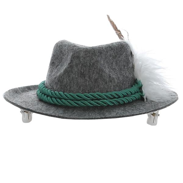 Mini Tirolilaishattu Baijerilainen Harmaa