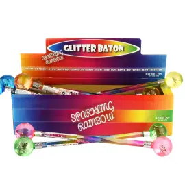 Glitter Taikasauva Sateenkaari 40 cm