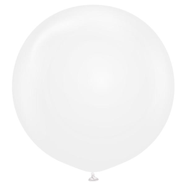 Läpinäkyvät Jätit Ilmapallot Crystal Transparent 2 kpl