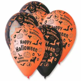 Happy Halloween Ilmapallot 100-pakkaus