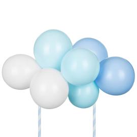 Baby Shower Ilmapallo Kakkukoriste Sininen 29 cm
