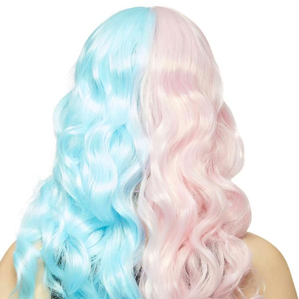 Siren Manic Panic Peruukki Vaaleansininen & Pinkki