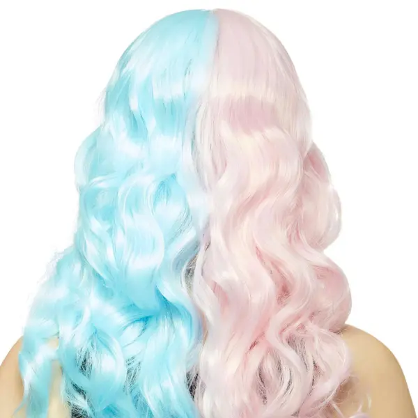 Siren Manic Panic Peruukki Vaaleansininen & Pinkki
