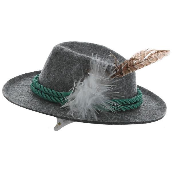 Mini Tirolilaishattu Baijerilainen Harmaa