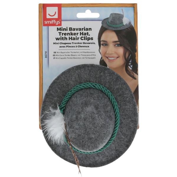 Mini Tirolilaishattu Baijerilainen Harmaa