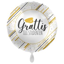 Grattis Till Studenten Ilmapallo Golden Graduation