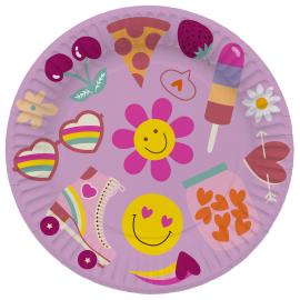 Pahvilautaset Boho Girlz 8 kpl