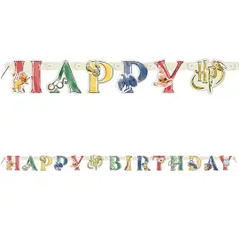 Harry Potter Happy Birthday Kirjainnauha