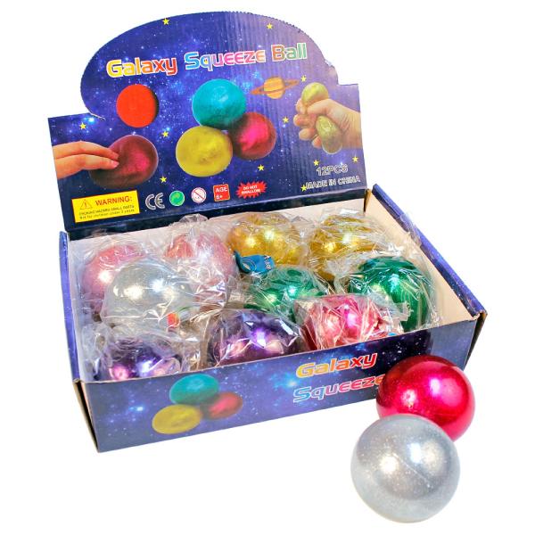 Stressipallo Kimalle Metallic