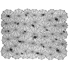 Pöytäliina Hämähäkinverkko Musta