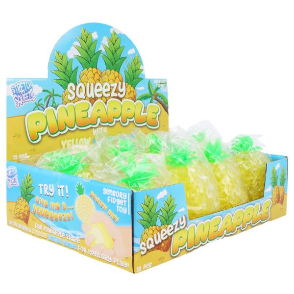 Puristelulelu Ananas Helmillä 11 cm