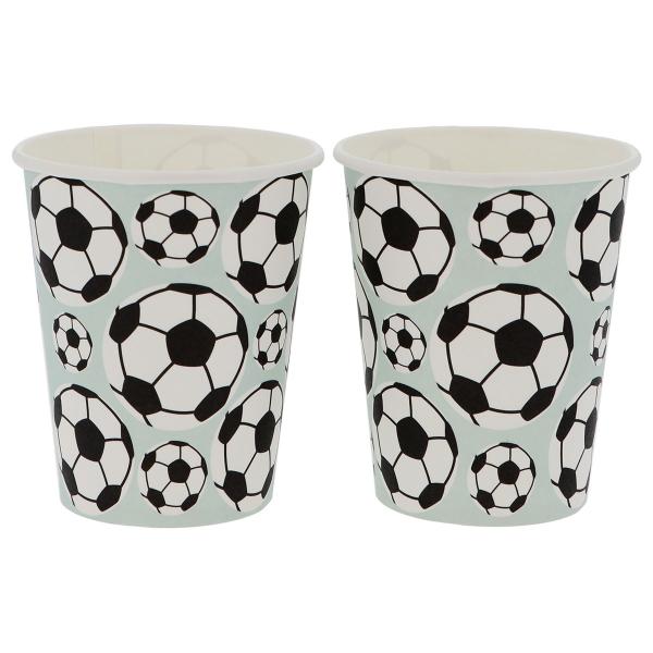 Pahvimukit Jalkapallojuhlat 8 kpl